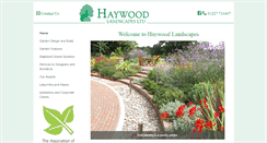 Desktop Screenshot of haywood-landscapes.co.uk